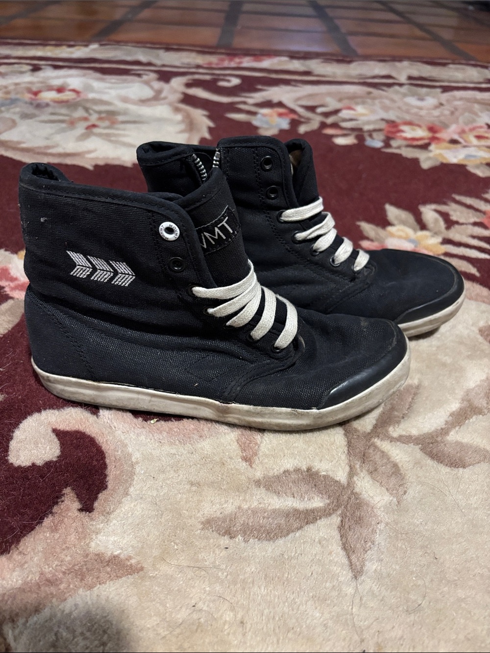 Black High-Top Women's Sneakers